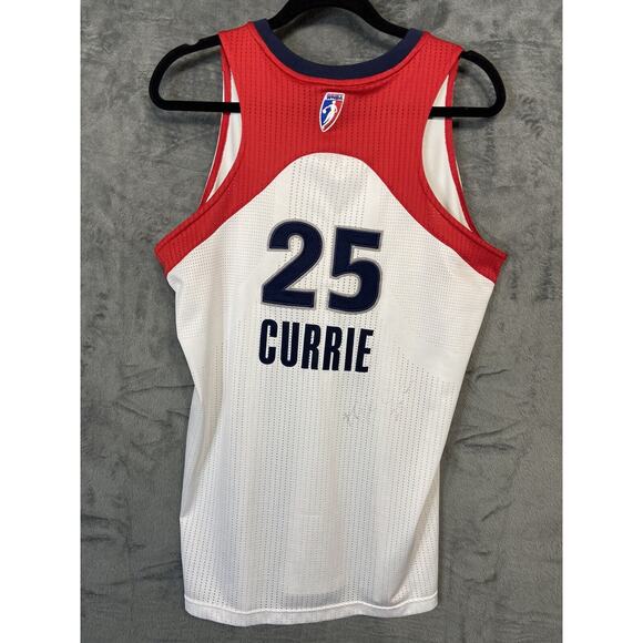 Monique Currie Autographed Adidas Washington Mystics Signed Stitched Jersey #25